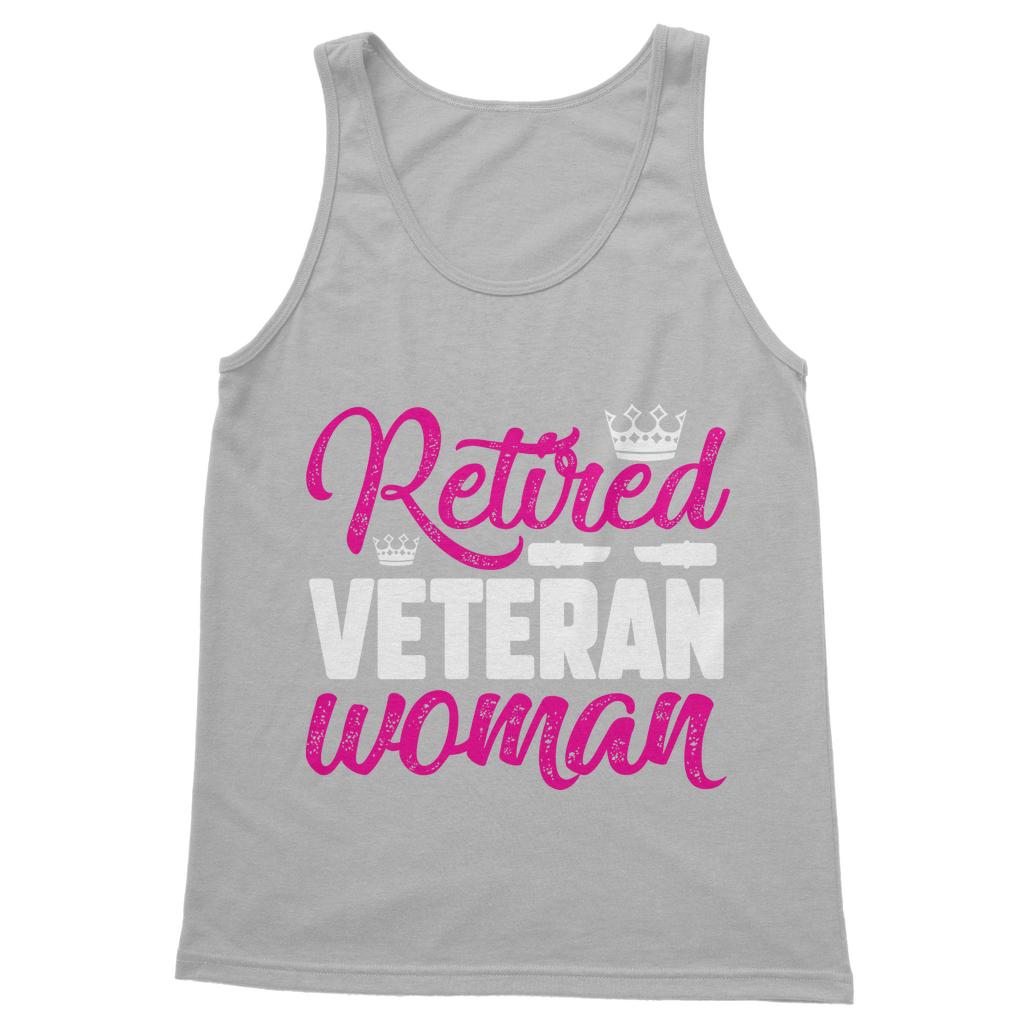 Retired Veteran Women Classic Women's Tank Top