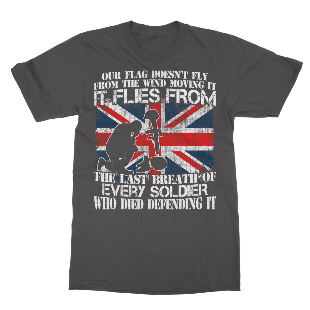 Our Flag Doesn't Fly From The Wind Moving It Classic Adult T-Shirt