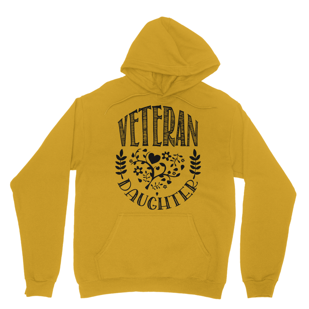 Veteran Daughter Classic Adult Hoodie