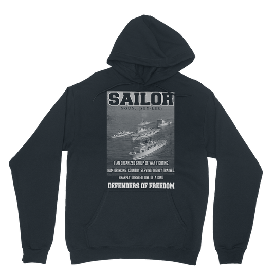 Sailors - Defenders Of Freedom Classic Adult Hoodie