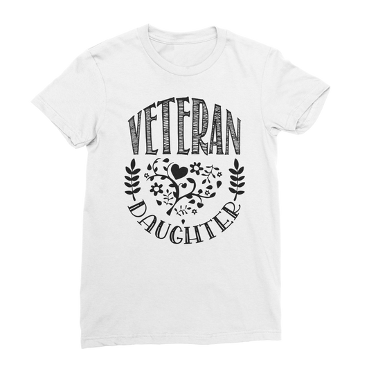 Veteran Daughter Premium Jersey Women's T-Shirt