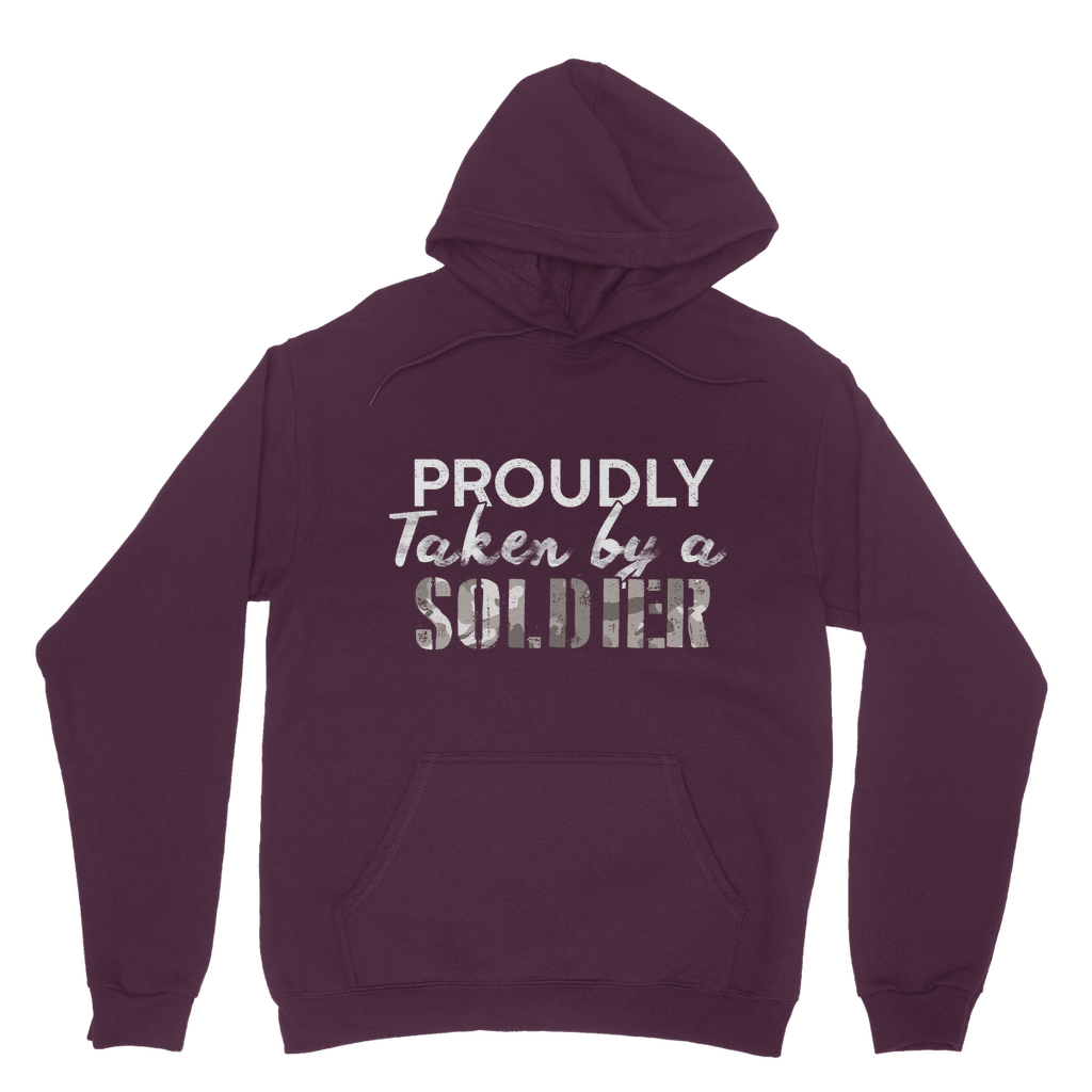 Proudly Taken By A Soldier Classic Adult Hoodie