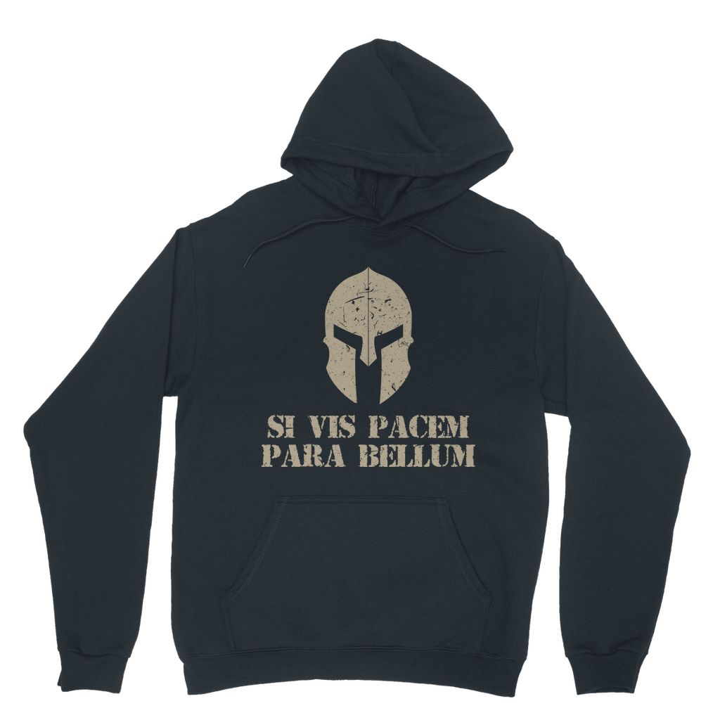 Spartan x Si Vis Pacem Para Bellum Classic Adult Hoodie
