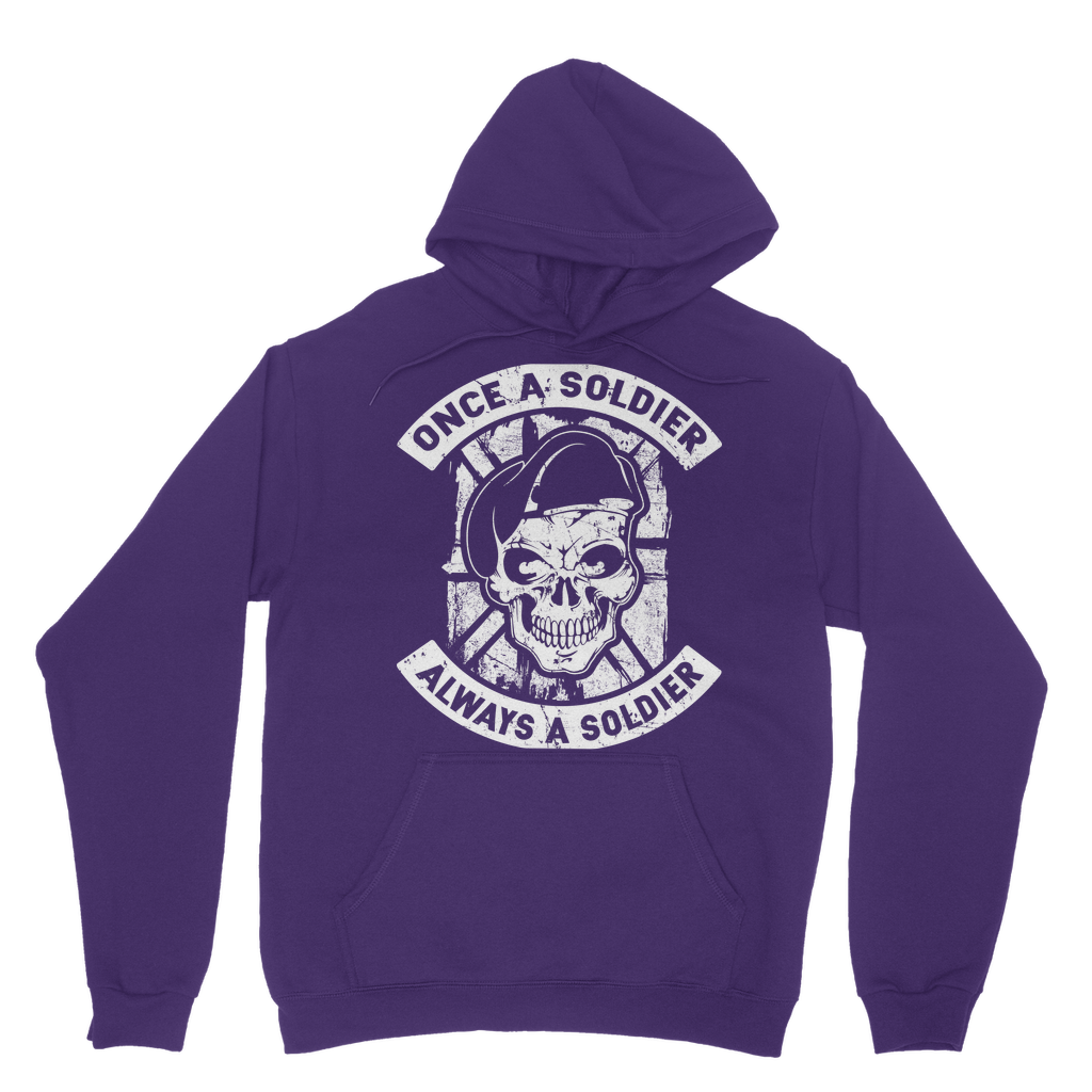 Once A Soldier Always A Soldier Classic Adult Hoodie