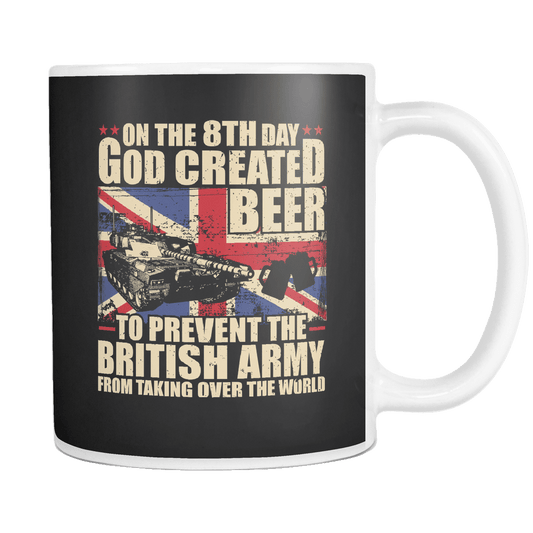The British Army Loves Beer Mug