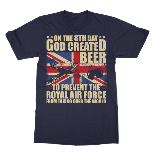 Royal Air Force Loves Beer Classic Adult T-Shirt
