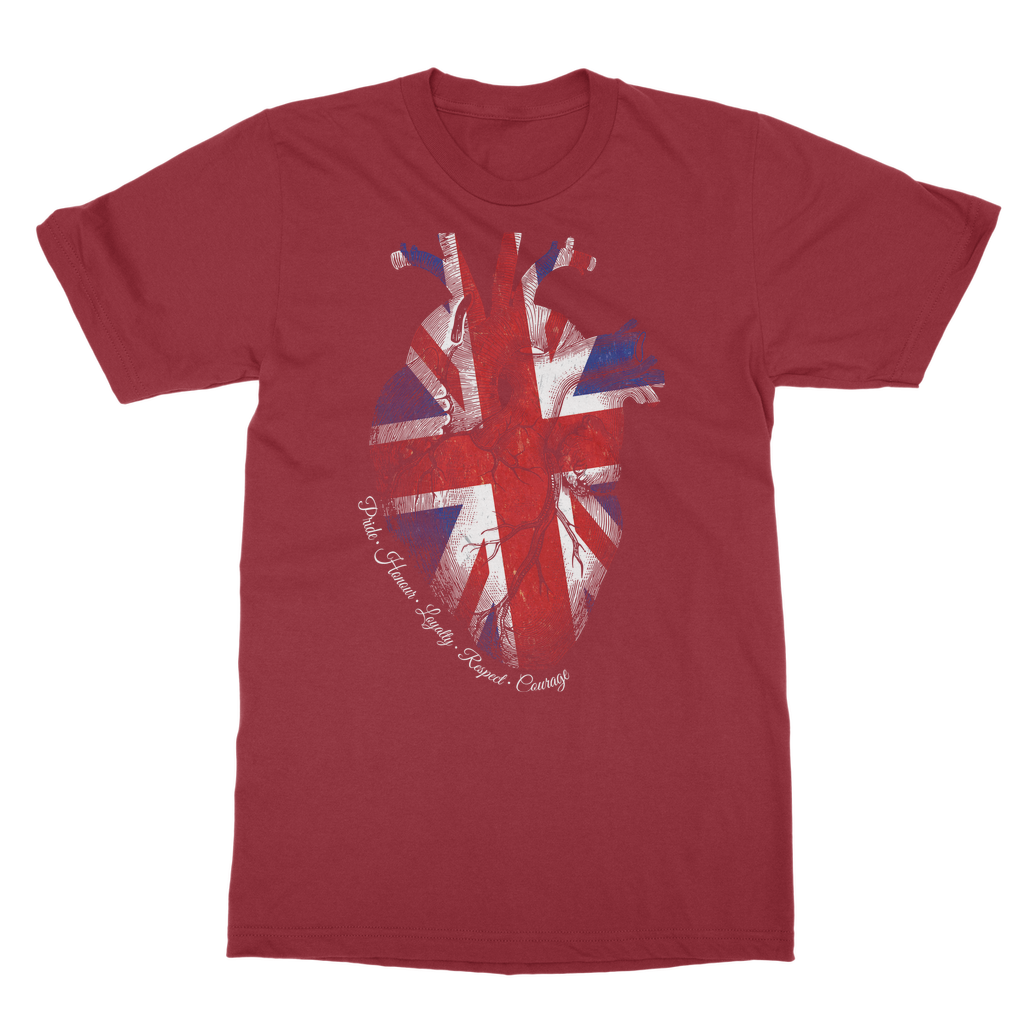 Pride Honour Loyalty Respect Courage Classic Adult T-Shirt