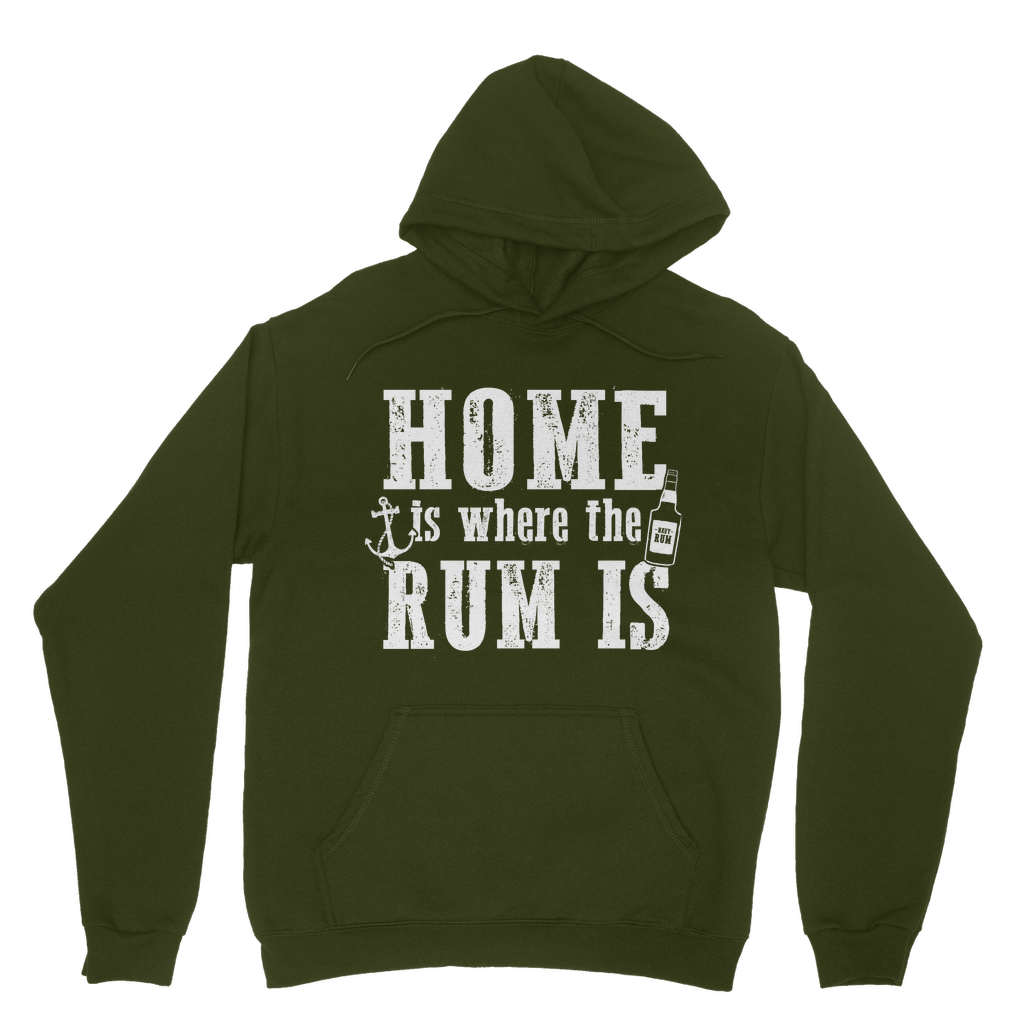 Home Is Where The Rum Is Classic Adult Hoodie