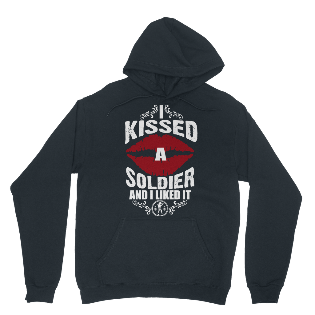 I Kissed A Soldier And I Liked It Classic Adult Hoodie