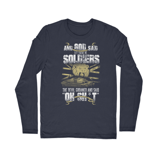 And God Said Let There Be Soldiers Classic Long Sleeve T-Shirt