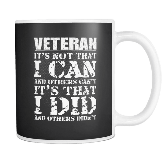 Veteran - It's That I Did Mug