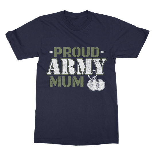 Proud Army Mum Classic Adult T-Shirt