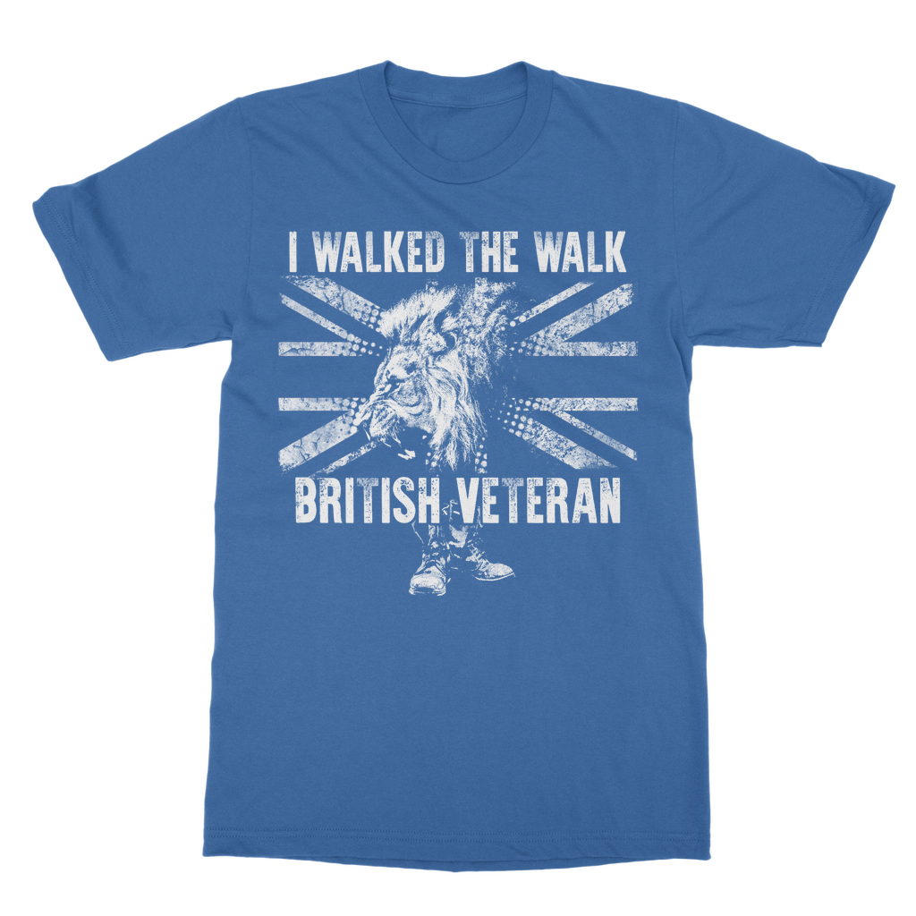 British Veteran - I Walked The Walk Classic Adult T-Shirt