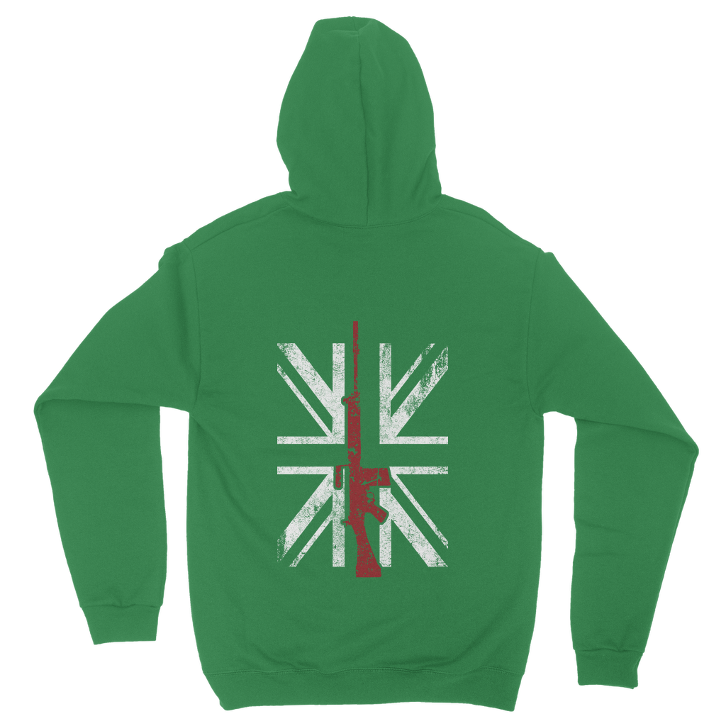 Thin Red Line - SLR (Back Print) Classic Adult Hoodie