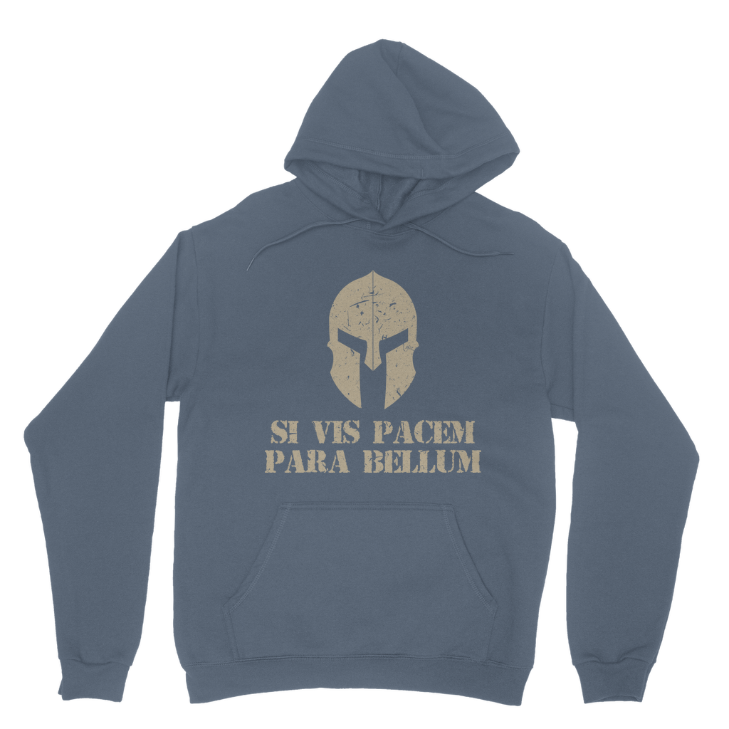 Spartan x Si Vis Pacem Para Bellum Classic Adult Hoodie