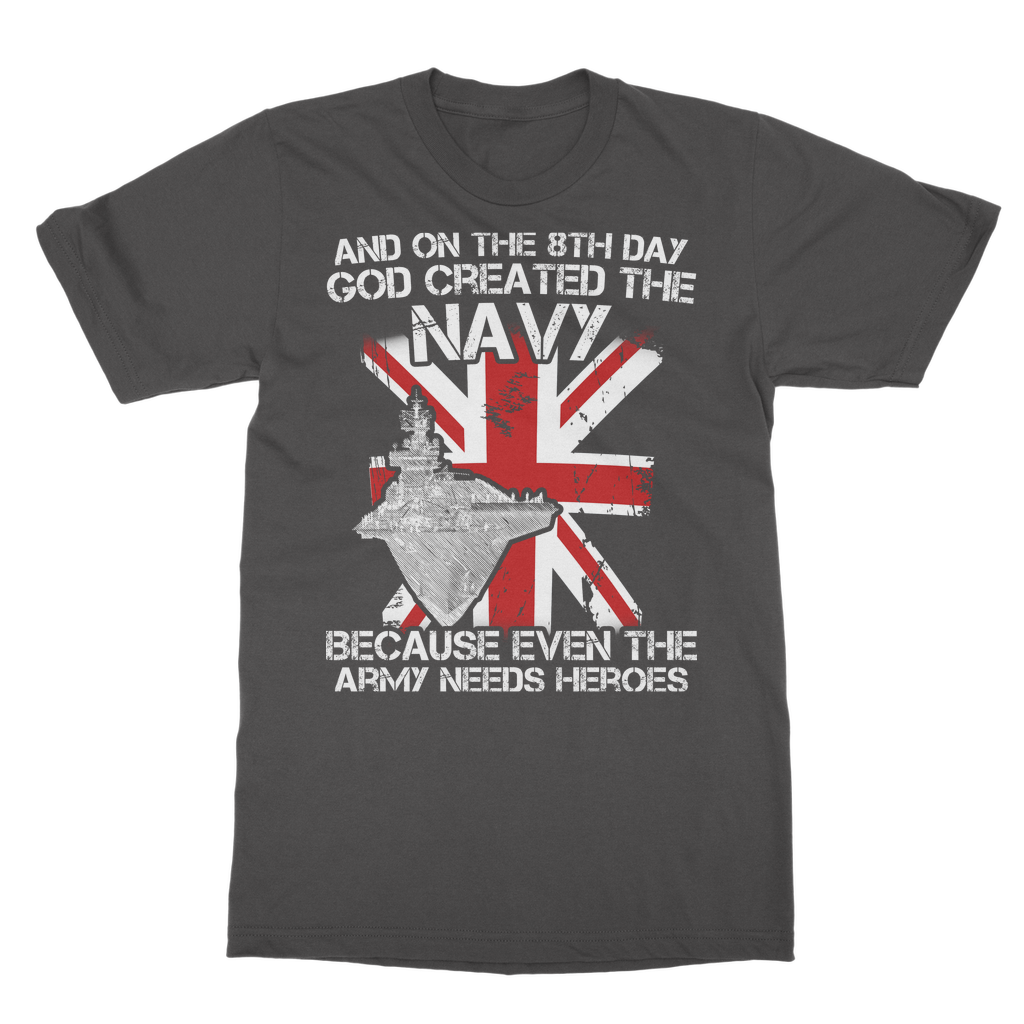 Royal Navy Are Heroes Classic Adult T-Shirt