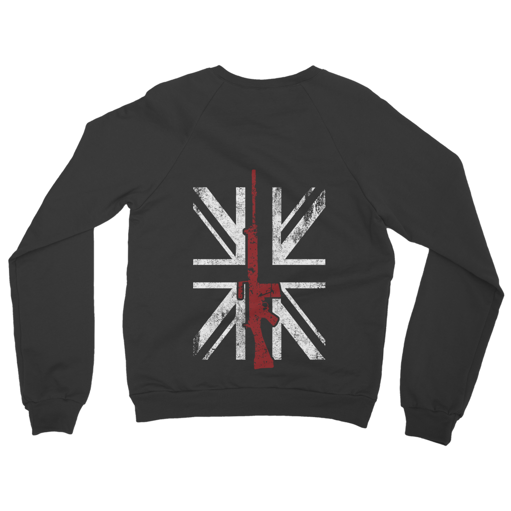 Thin Red Line - SLR (Back Print) Classic Adult Sweatshirt