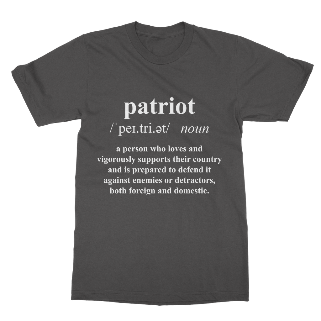 Patriot Dictionary Classic Adult T-Shirt