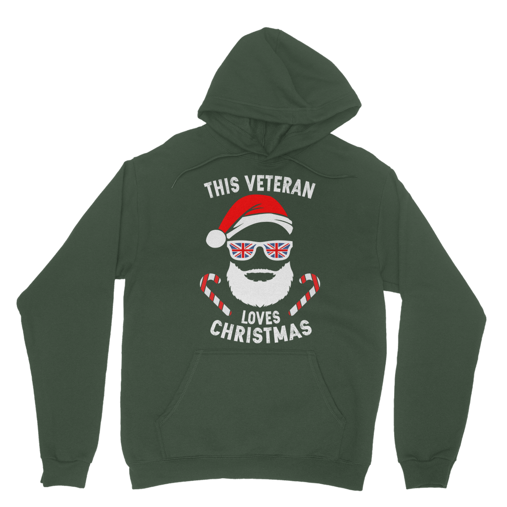 This Veteran Loves Christmas Classic Adult Hoodie