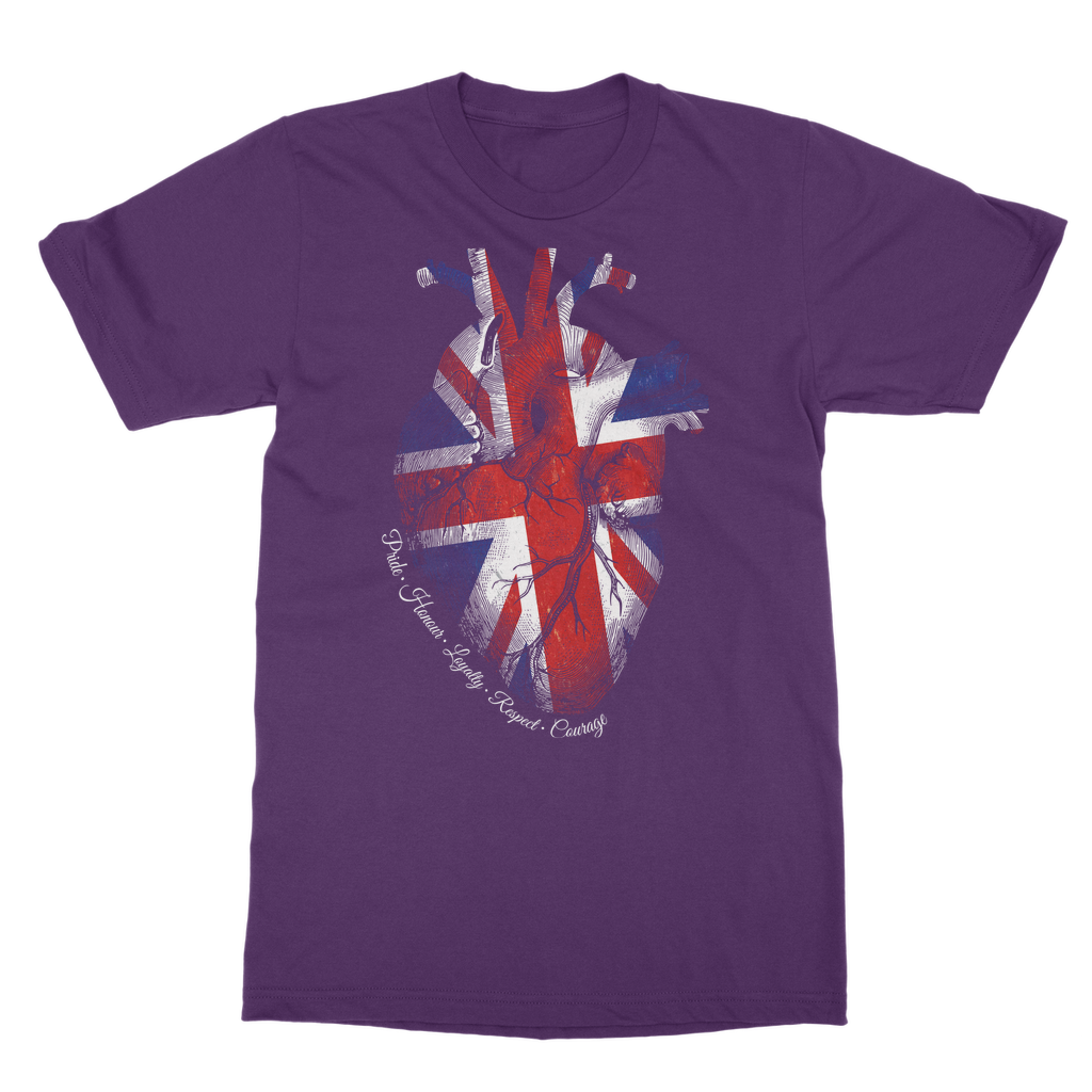 Pride Honour Loyalty Respect Courage Classic Adult T-Shirt