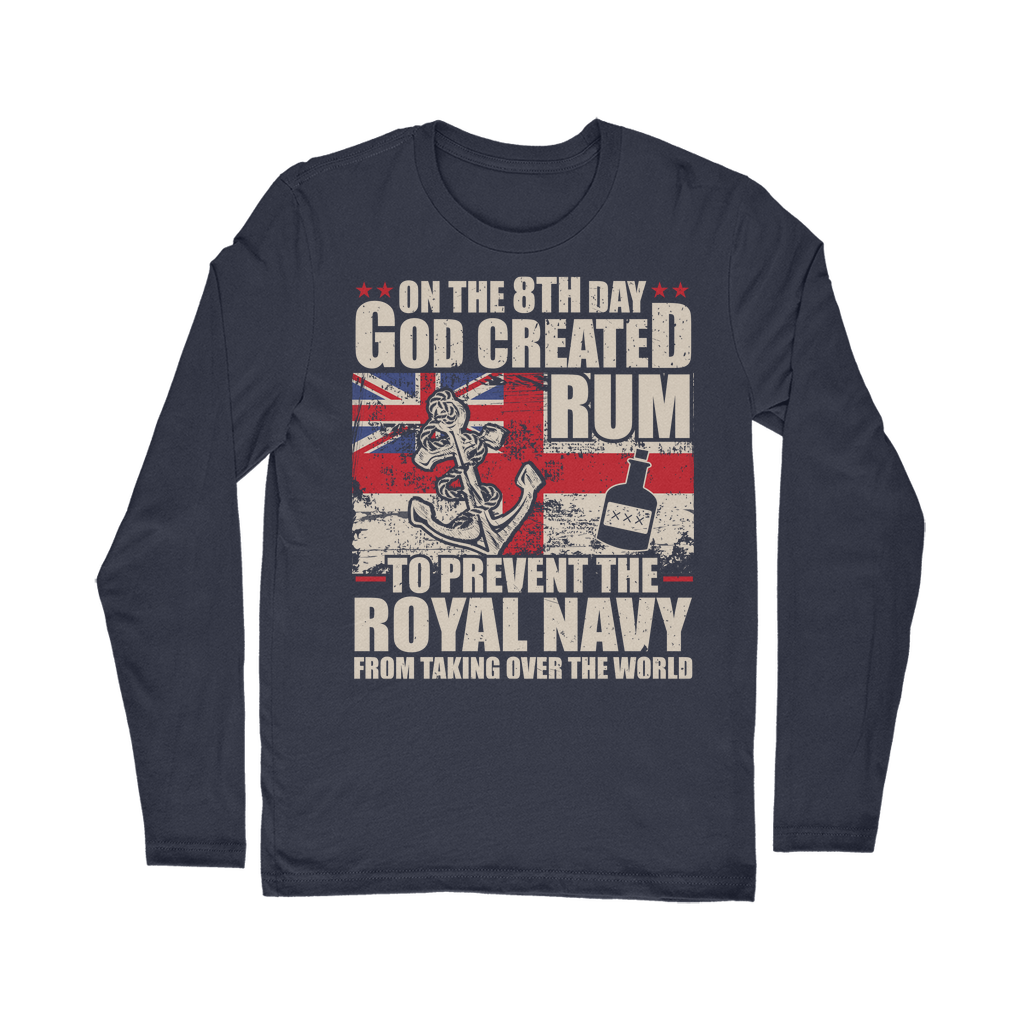 Royal Navy Loves Rum Classic Long Sleeve T-Shirt
