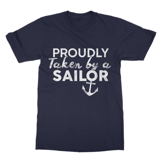 Proudly Taken By A Sailor Classic Adult T-Shirt