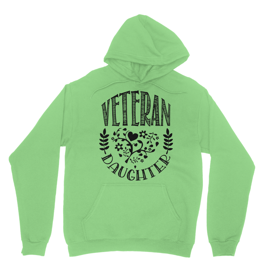Veteran Daughter Classic Adult Hoodie