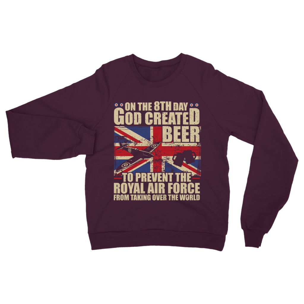 Royal Air Force Loves Beer Classic Adult Sweatshirt
