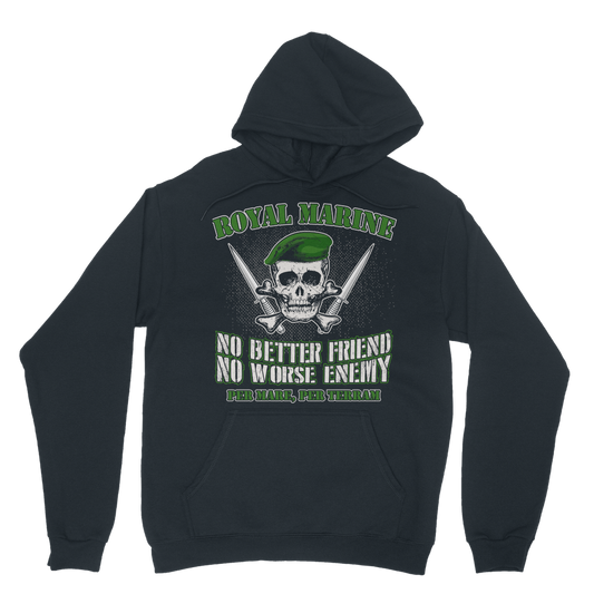 Royal Marine - No Better Friend, No Worse Enemy Classic Adult Hoodie