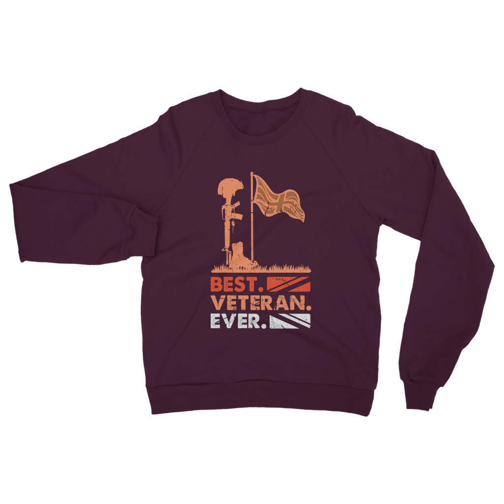 Best. Veteran. Ever. Classic Adult Sweatshirt