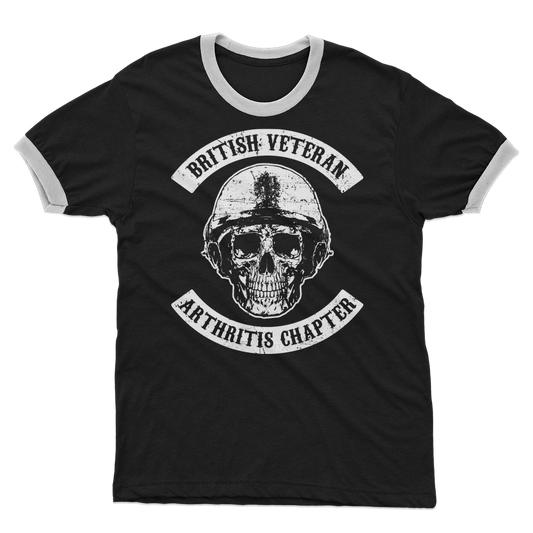 British Veteran - Arthritis Chapter Adult Ringer T-Shirt