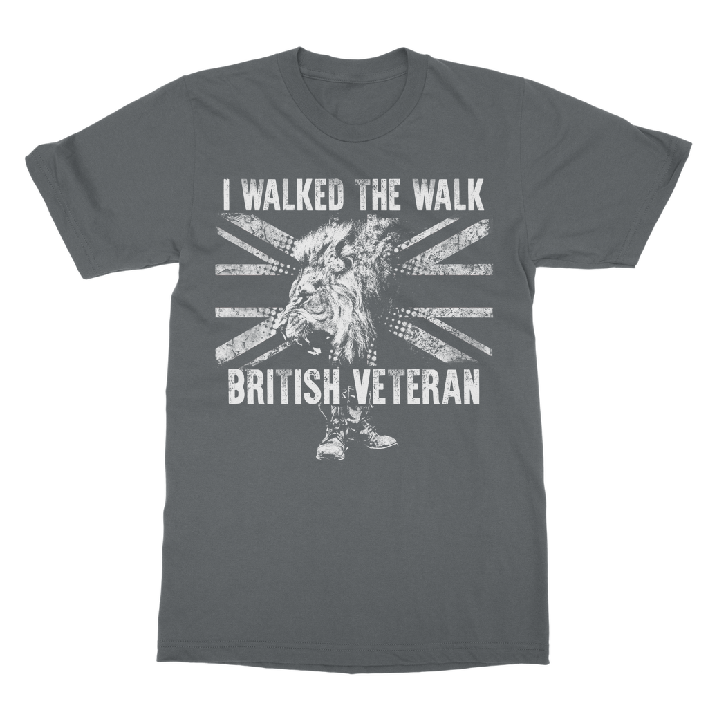 British Veteran - I Walked The Walk Classic Adult T-Shirt