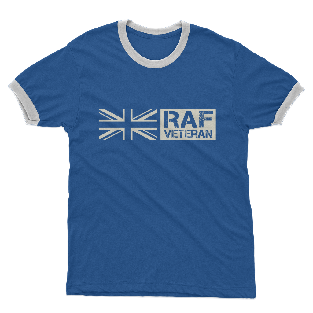 RAF Veteran Adult Ringer T-Shirt