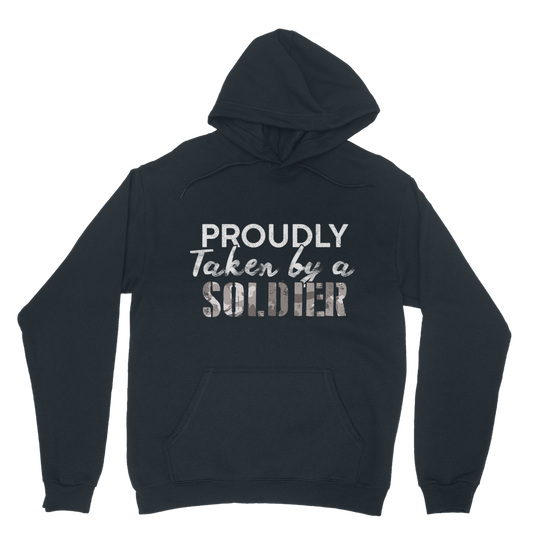 Proudly Taken By A Soldier Classic Adult Hoodie