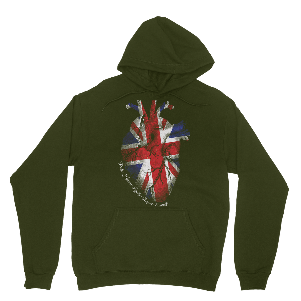 Pride Honour Loyalty Respect Courage Classic Adult Hoodie