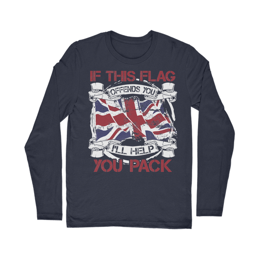 If This Flag Offends You I'll Help You Pack Classic Long Sleeve T-Shirt