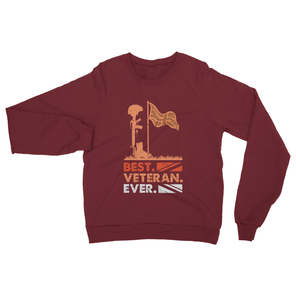 Best. Veteran. Ever. Classic Adult Sweatshirt