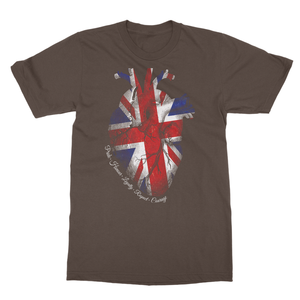 Pride Honour Loyalty Respect Courage Classic Adult T-Shirt
