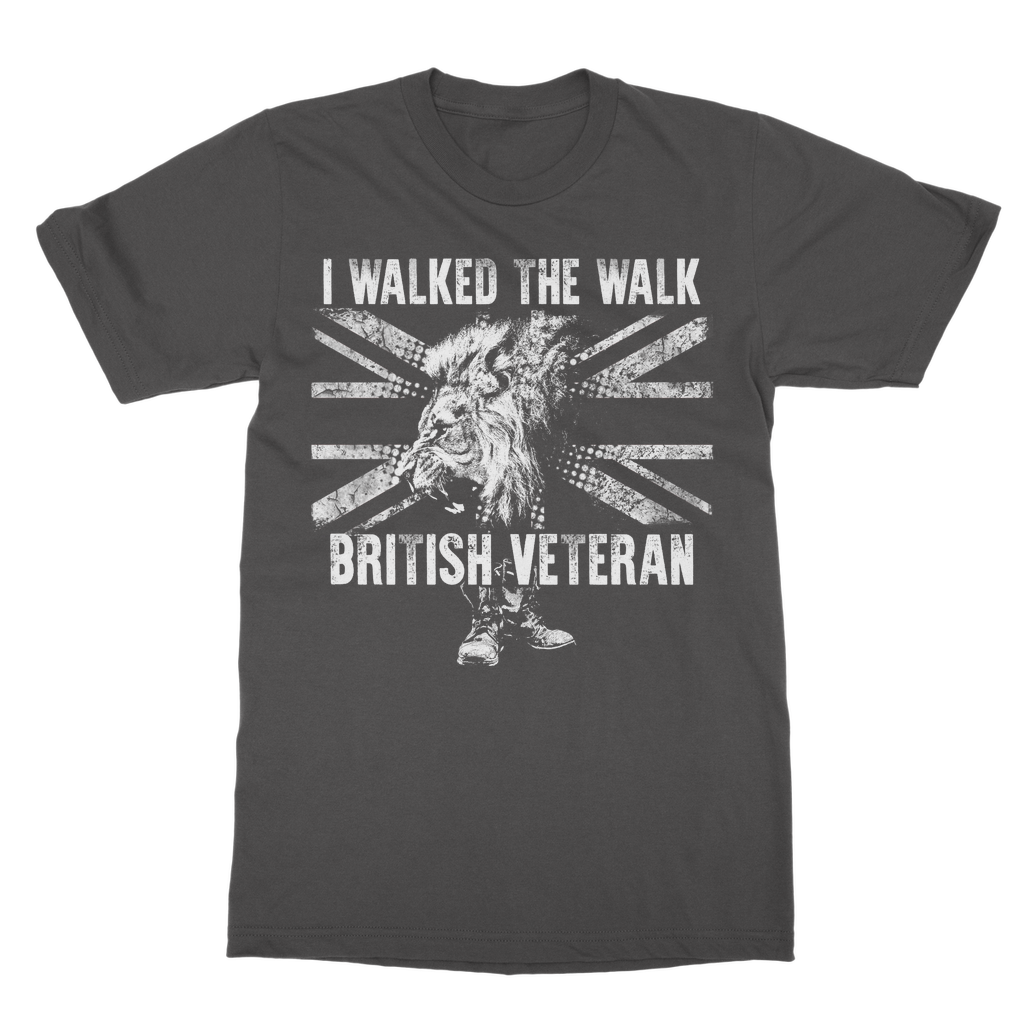 British Veteran - I Walked The Walk Classic Adult T-Shirt