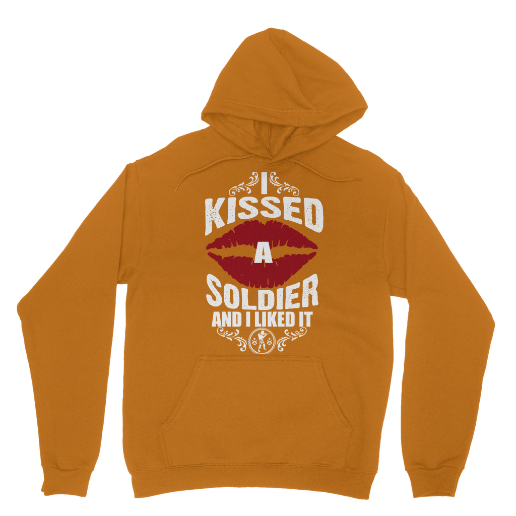 I Kissed A Soldier And I Liked It Classic Adult Hoodie