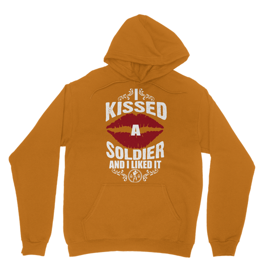 I Kissed A Soldier And I Liked It Classic Adult Hoodie