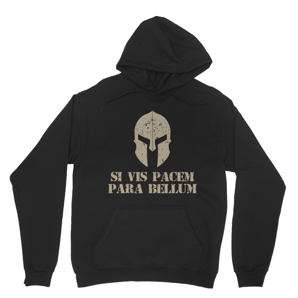 Spartan x Si Vis Pacem Para Bellum Classic Adult Hoodie
