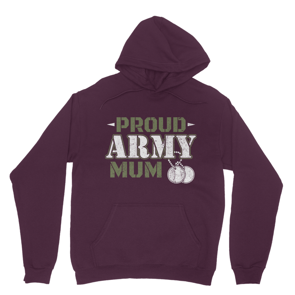 Proud Army Mum Classic Adult Hoodie