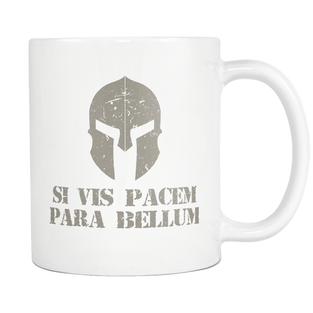 Spartan x Si Vis Pacem Para Bellum Mug