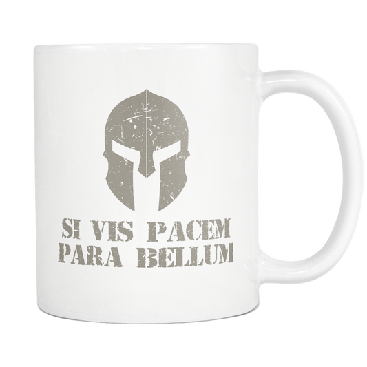 Spartan x Si Vis Pacem Para Bellum Mug