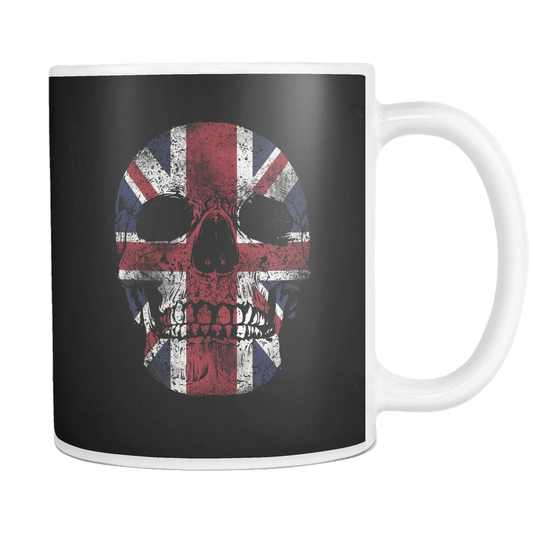 British Skull Mug
