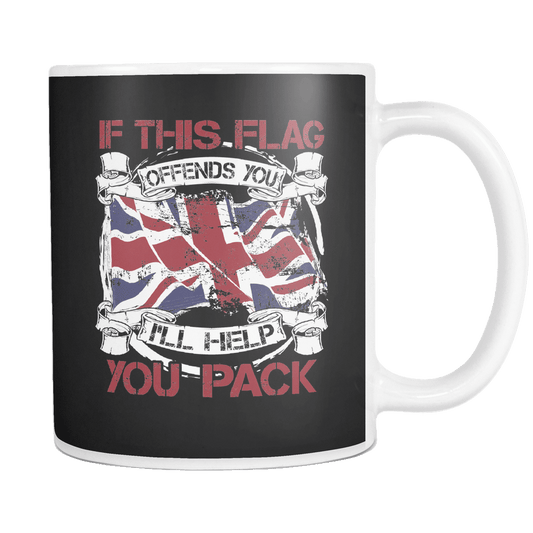 If This Flag Offends You I'll Help You Pack Mug