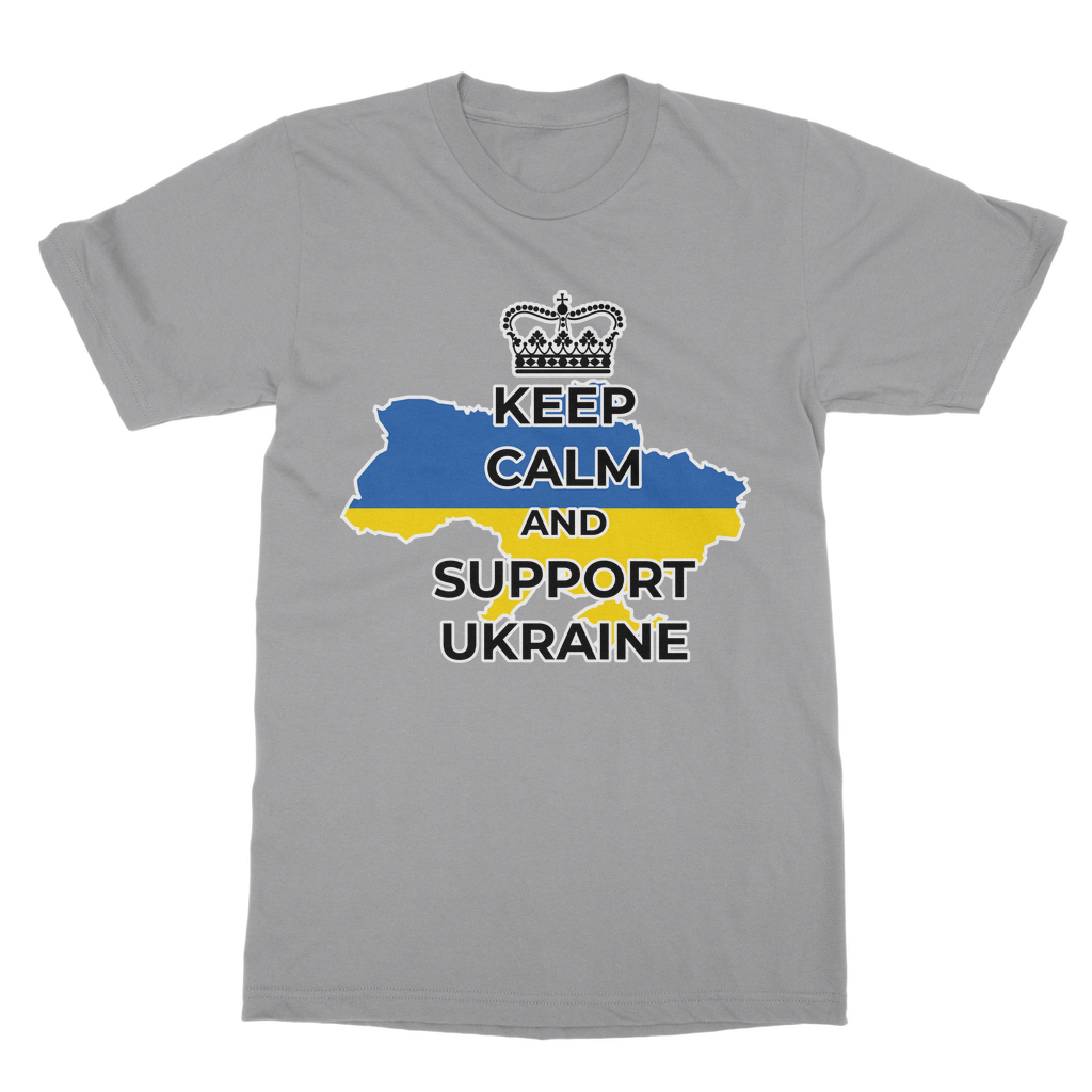 Keep Calm and Support Ukraine Classic Adult T-Shirt