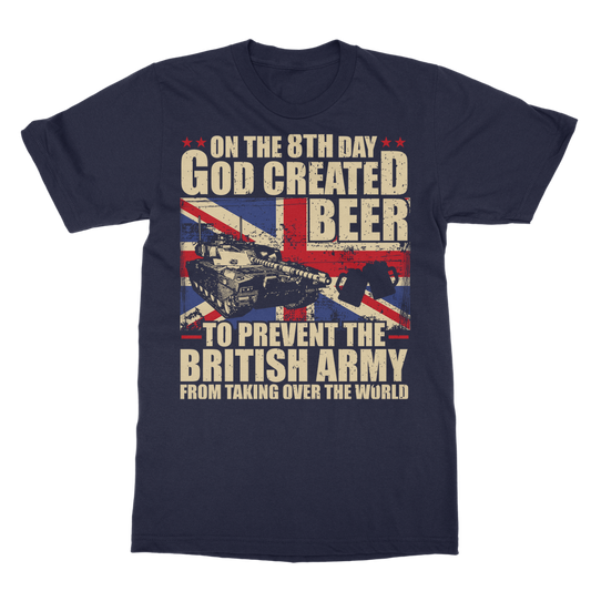 British Army Loves Beer Classic Adult T-Shirt