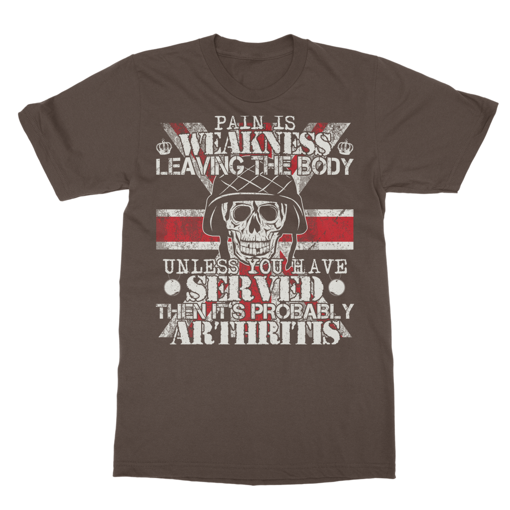 Pain Is Weakness Leaving The Body Unless... Classic Adult T-Shirt